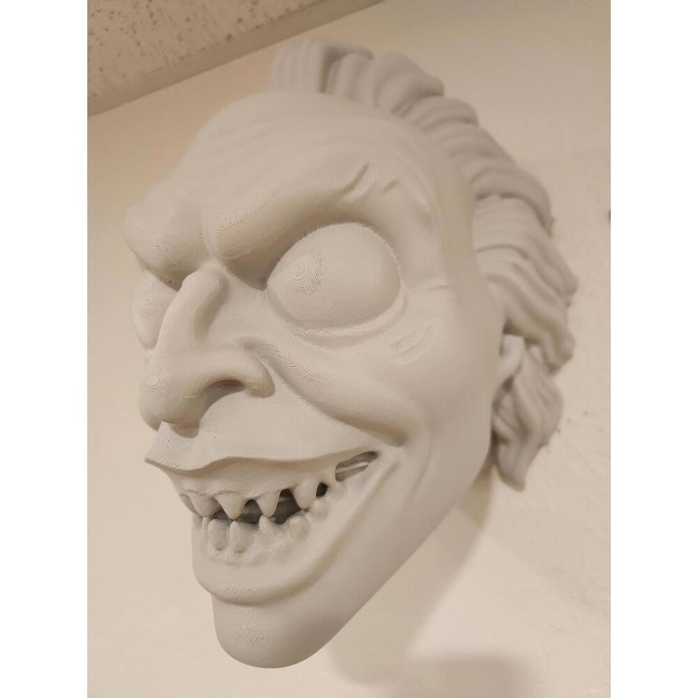 Beetlejuice Snake Bust Wall Art - Gift for Gamer - Gaming Room Decor - Dad Gift